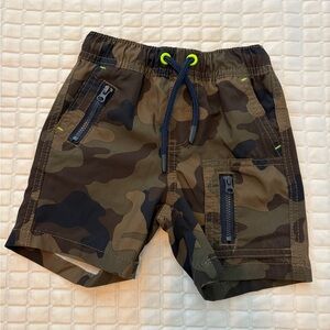 Cat & Jack Camouflage Kids Swim Shorts